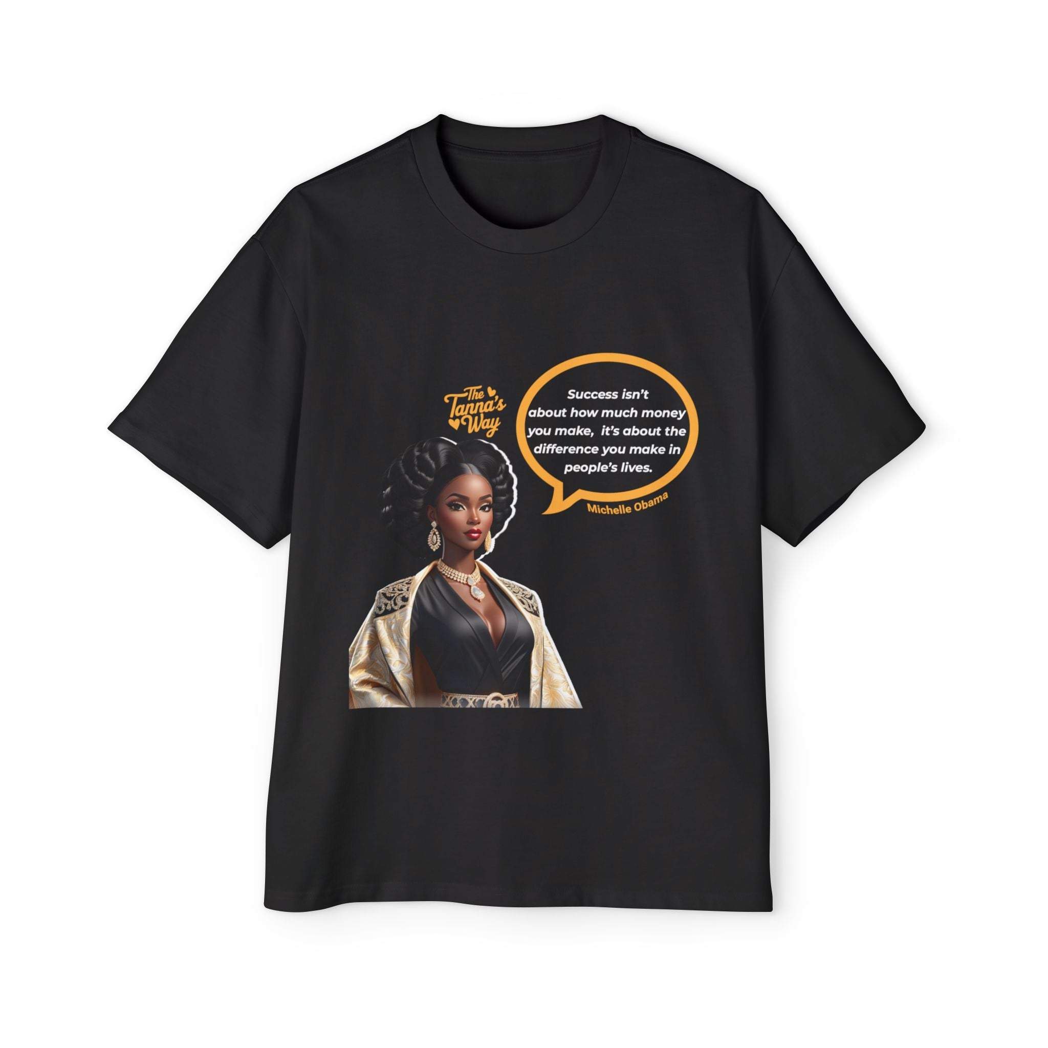 Michelle Obama | Men's Heavy Oversized Tee